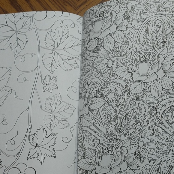 Flowers & Nature Coloring Book - Picture 6 of 6